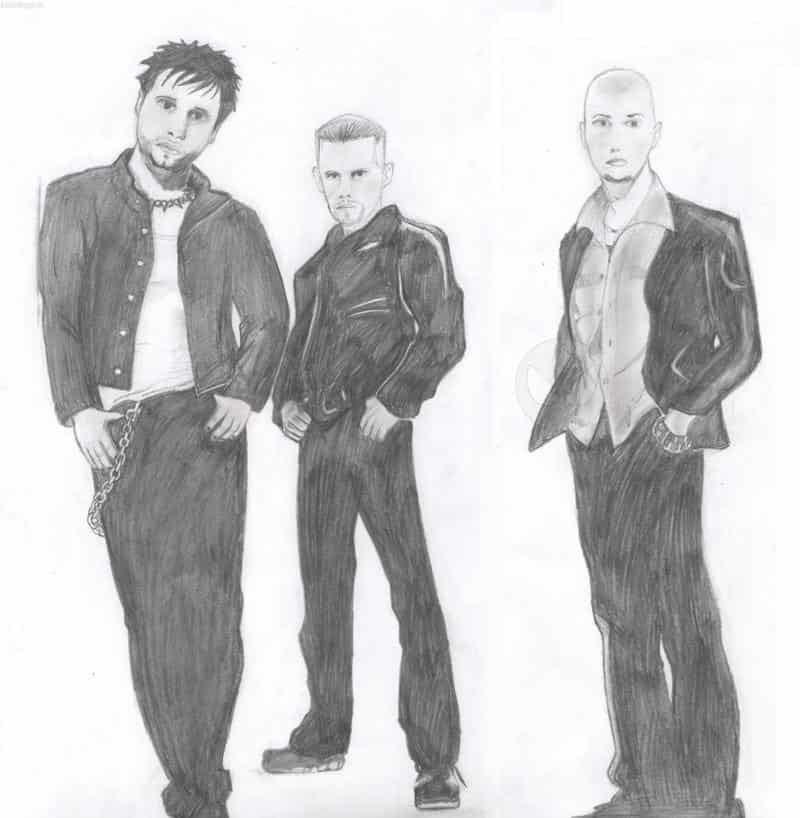 schwarz und en bissl weiss...