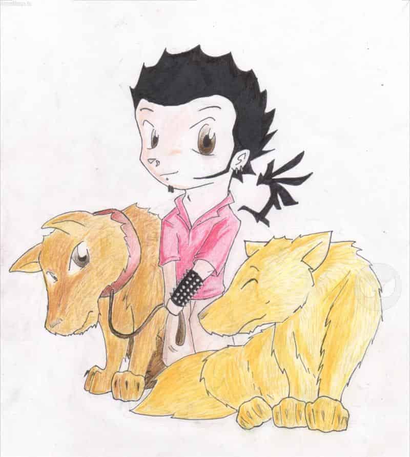 nochma 2 wulfs und son chibi