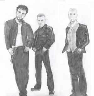 schwarz und en bissl weiss...