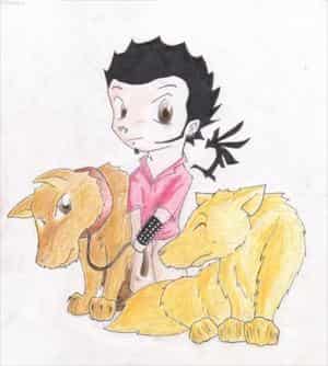 nochma 2 wulfs und son chibi