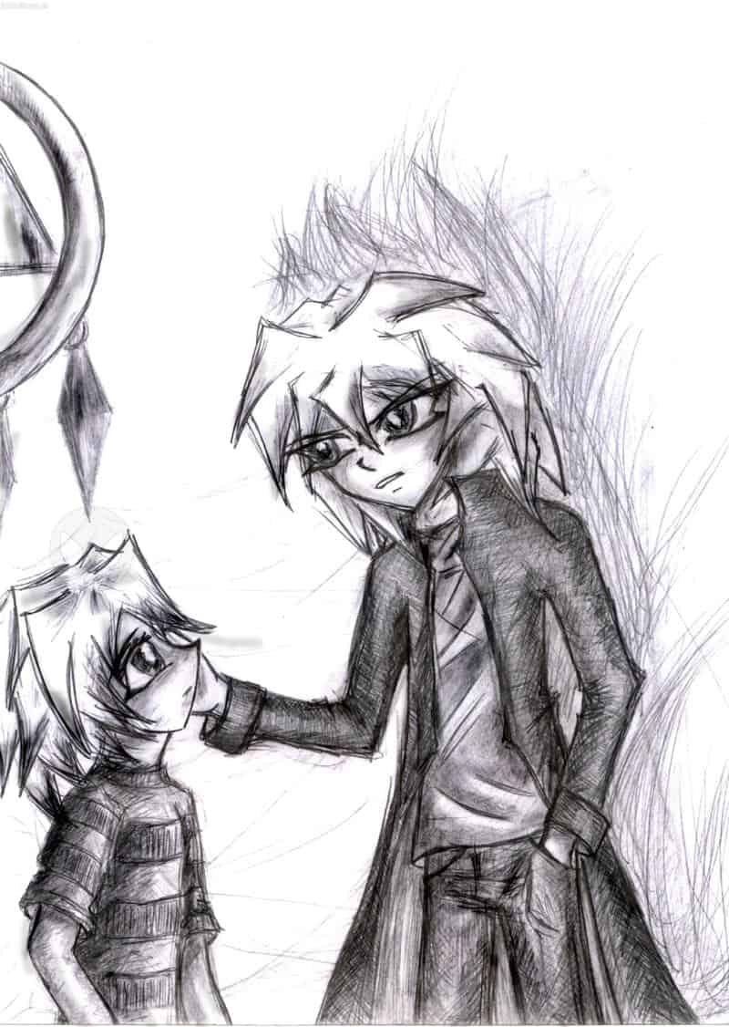 Bakura-chan und sein Yami ^^