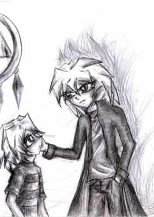 Bakura-chan und sein Yami ^^