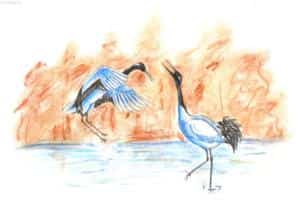 kraniche für Miyu von Yami0Bakura