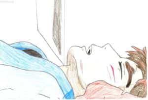 Ashi2 (diesmal mit Buntstiften)