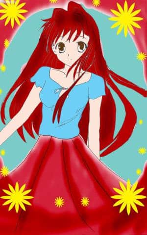 für ein WB angemalt