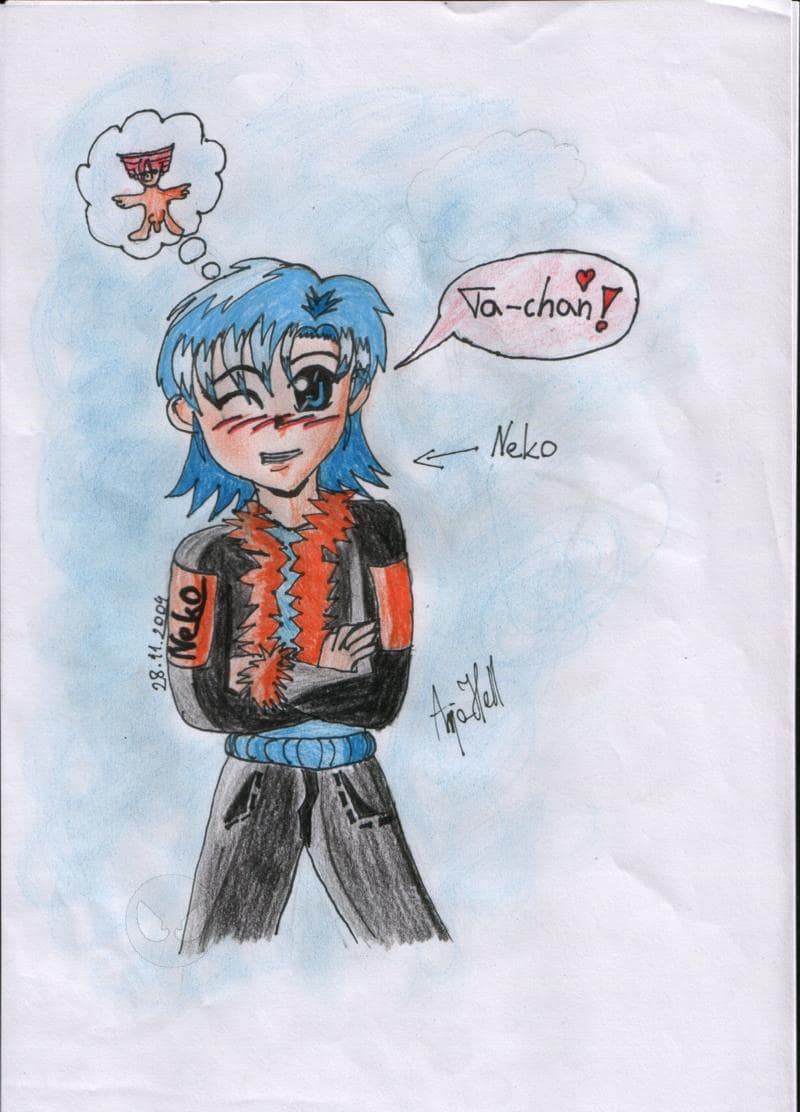 Neko & Chibi Ta-chan^^
