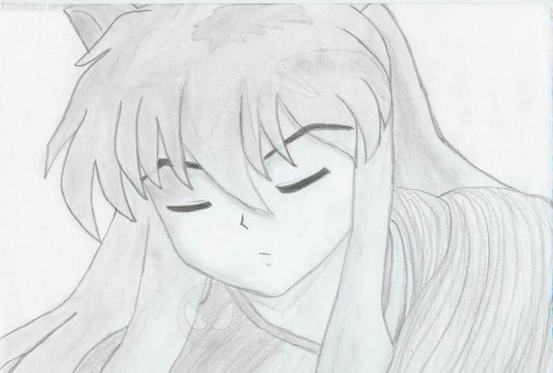 Inuyasha (am Baum gefesselt)