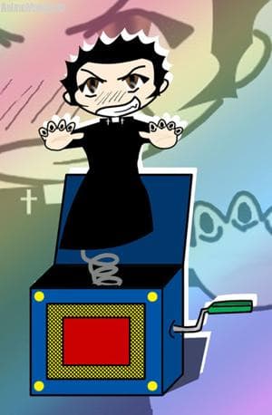 Springteufel mit Hippiehintergrund ^^