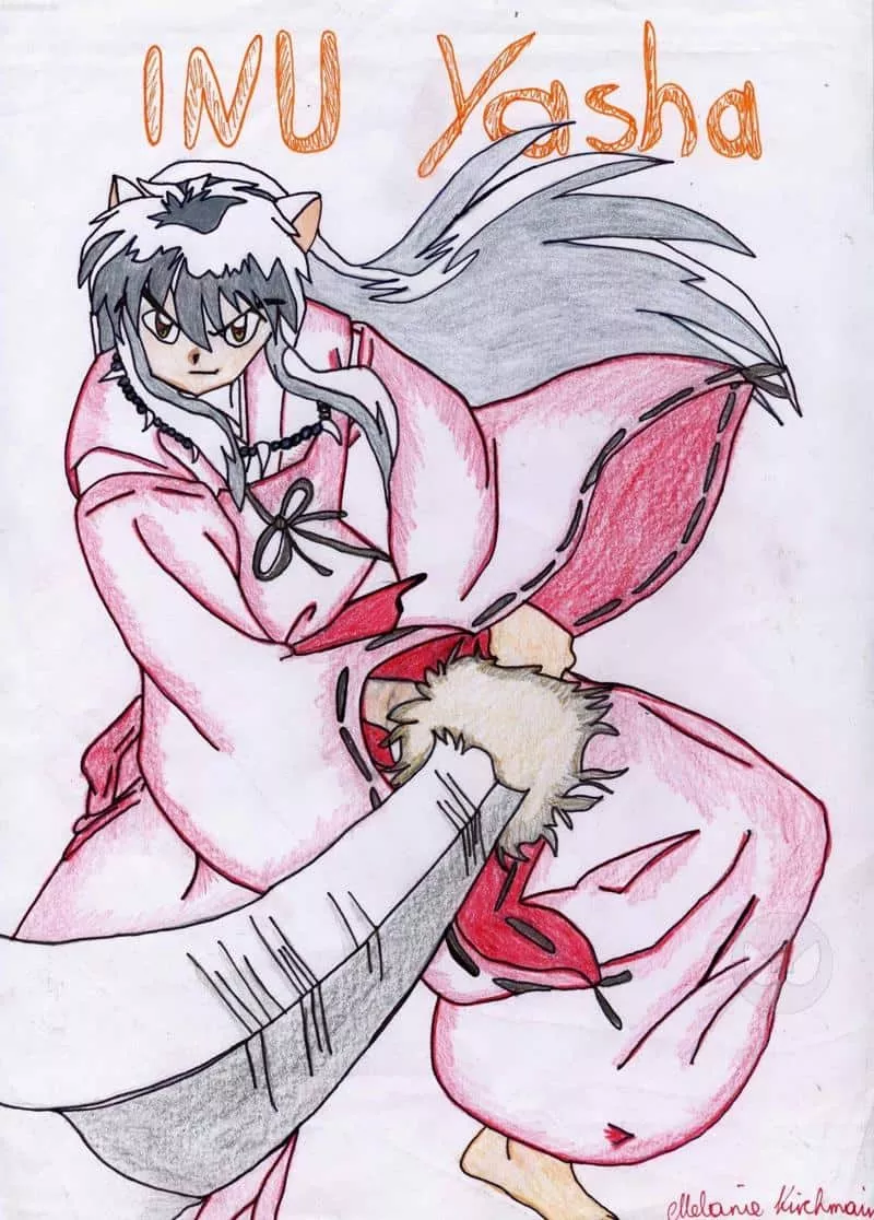 Inu Yasha gezeichnet von von Melanie!!!^^