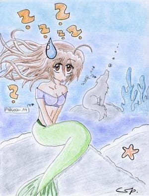 Meerjungfrau Arkira trifft auf seltsame Gestalten