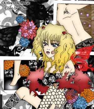 Outlines by Magic_lady ~ Reach you with my wings of hope ~ Colo by me