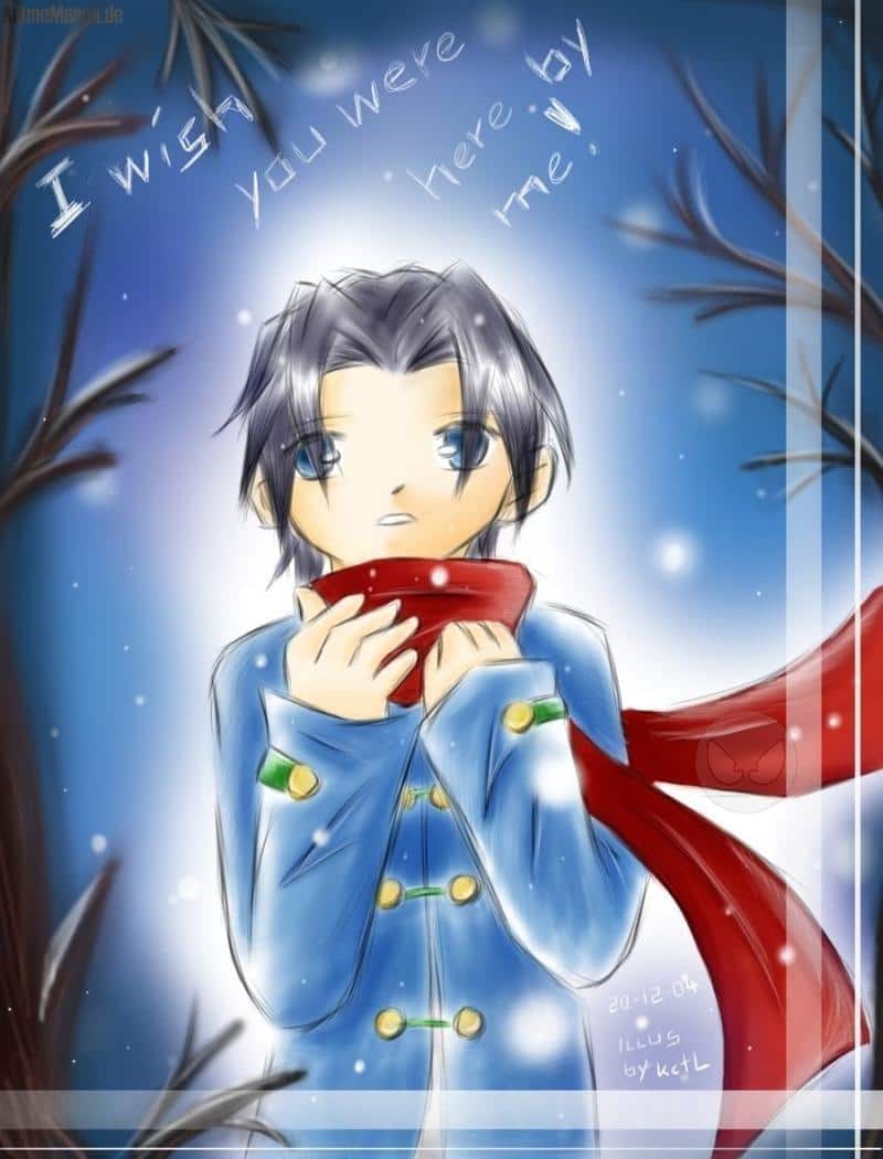 "**I wish you were here by me** mit Kouichi XD"