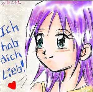 ** Ich habe dich lieb** Oekaki picu