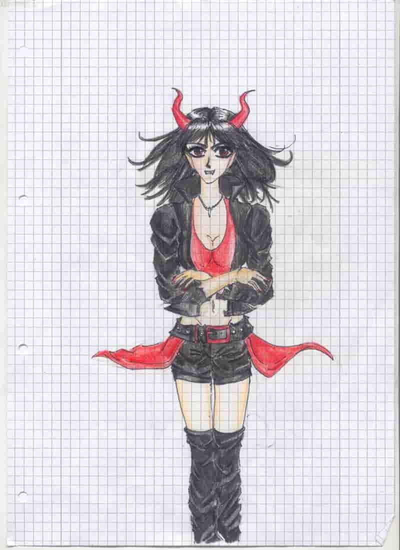 Devil Kritzelei for Tala-Chan