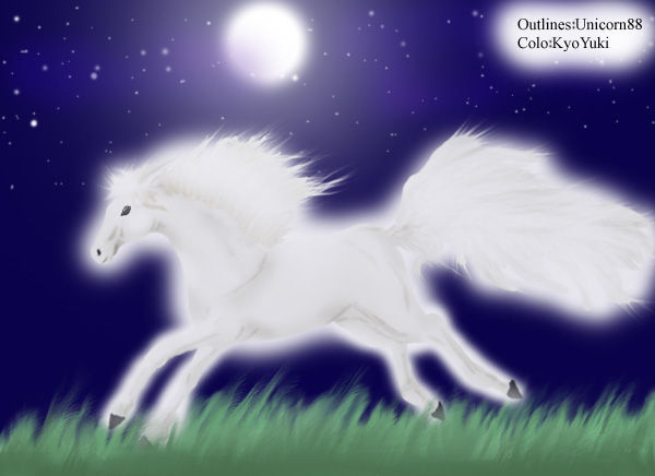 Mystisches Zauberpferd für Unicorn88