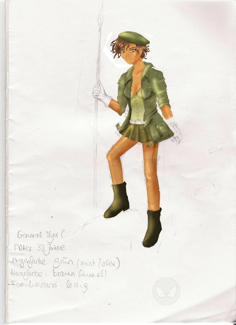 Skizze von Myu (zwischendurch)