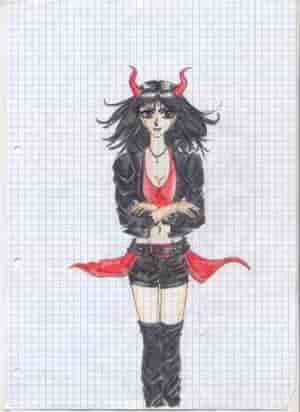Devil Kritzelei for Tala-Chan