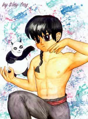 Ranma mit Genma