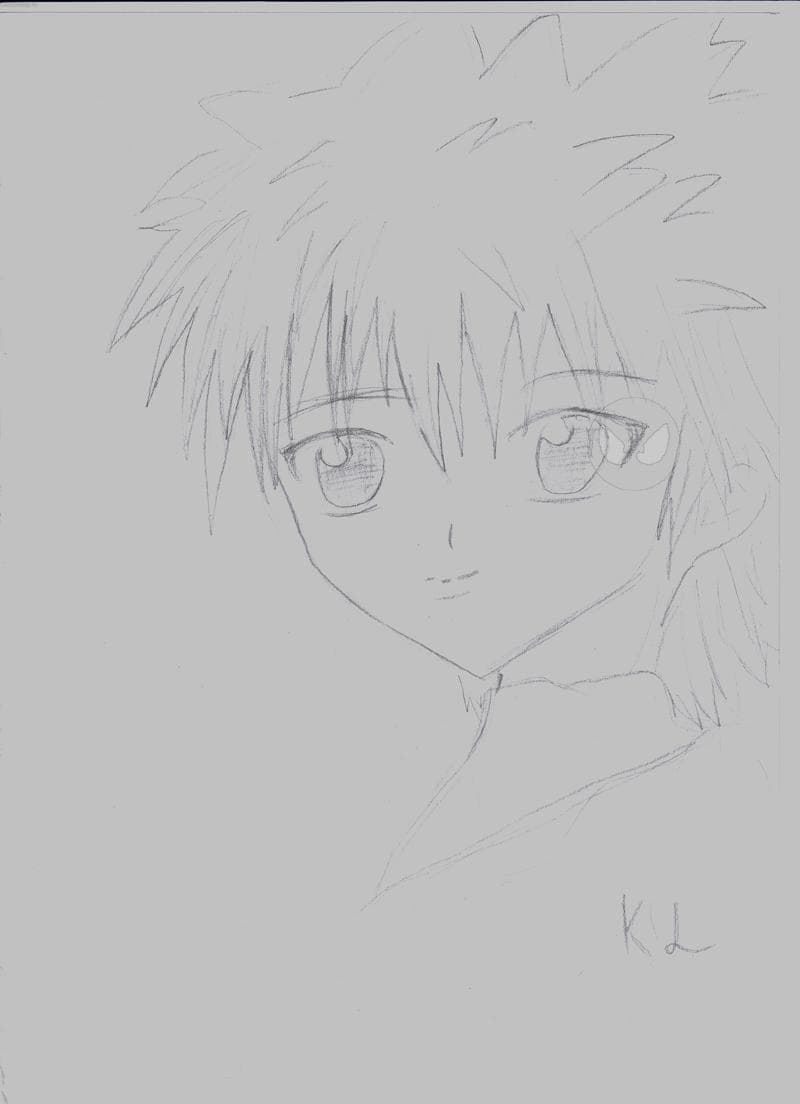 Killuha (Bleistiftvorzeichnung)