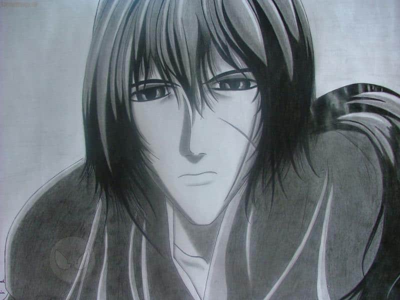 The cross-shaped scar / Himura Kenshin 3