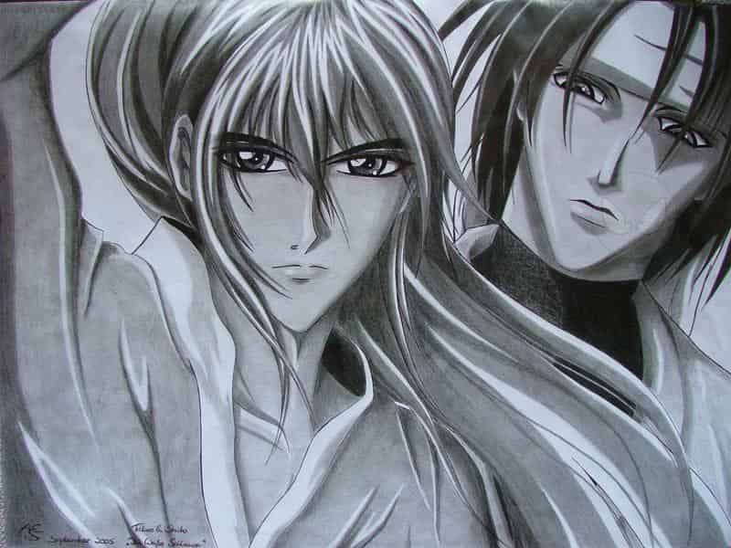 Takeo (Ken-san?^^) & Shido-kun zur FF "Die Weiße Schlange"