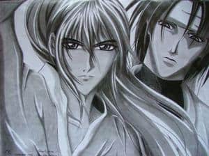 Takeo (Ken-san?^^) & Shido-kun zur FF "Die Weiße Schlange"