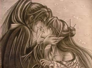 "Don't go..." Takeo & Madoka zur FF "Die Weiße Schlange"