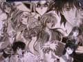 Collage: X, Yu-Gi-Oh, Record of Lodoss War, Chrno Crusade, Escaflowne, Kenshin und InuYasha für ein paar sehr nette Leute!