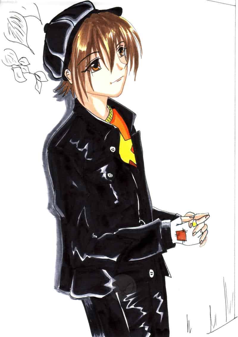 bild 2 die 1. ausarbeitung der skizze