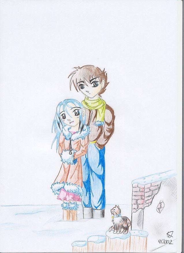 Der erste Schnee....