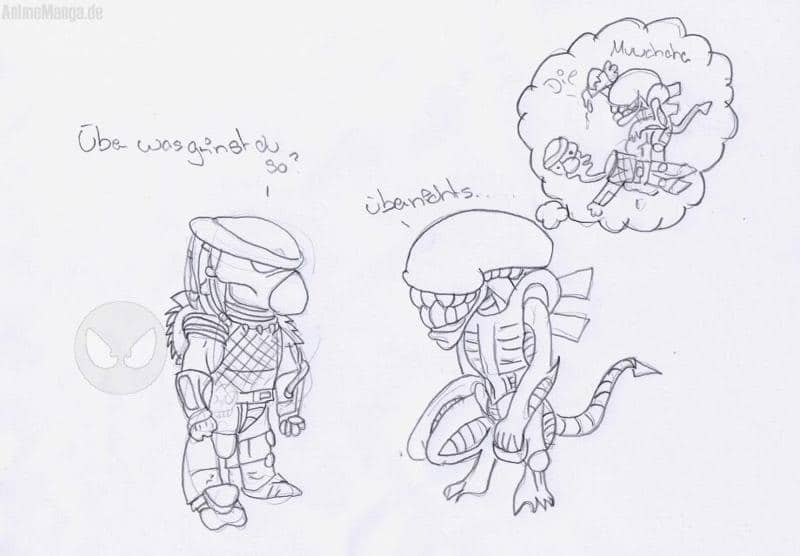 Dat Alien und der Pradator