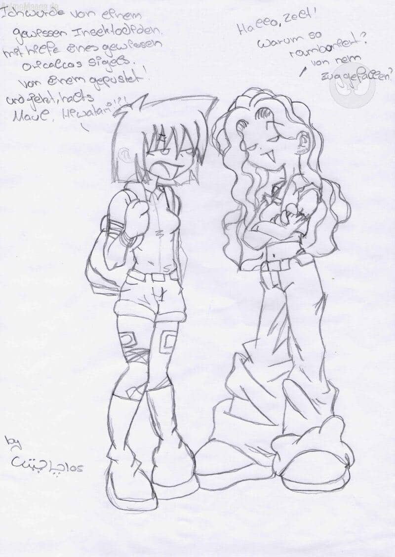 Komisches Bild mit Text Oo