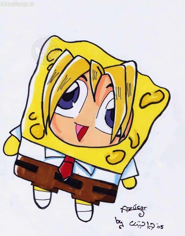 Dat Yugo no Spongebob Cosplay für Lea-Pfote XD~
