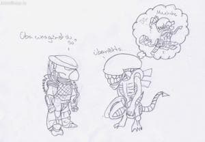 Dat Alien und der Pradator