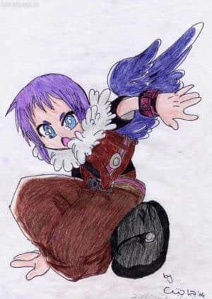 Bryan mit Flügeln Colo. Version