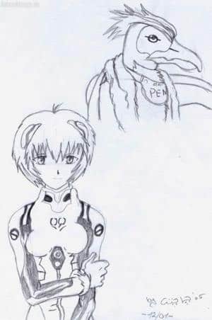 Seltsames Gekritzel >.ô