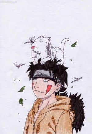 Kiba und Akamaru Color Version