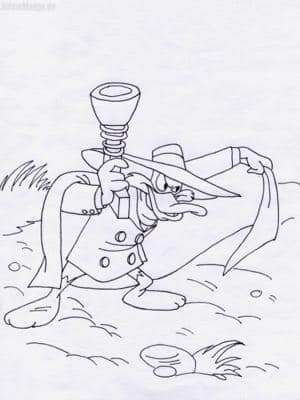 Darkwing Duck Outlines no. 2 ^^°