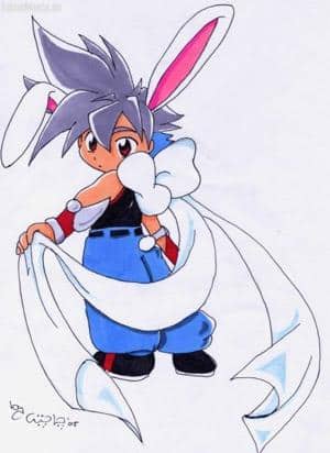 Chibi Kai mit Hasenohren für Akikokaigirl