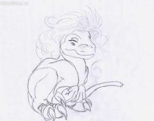 Dat Chibi Asuka Raptor Viech