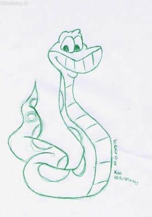Chibi Kaa ausm Jungelbuch XD