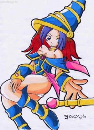 Dark Magician Girl no Cosplay