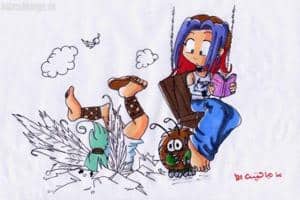 Ein abgestürzer Amor, dat Kuribo mit Fühlern und.. äh.. ich.. XD