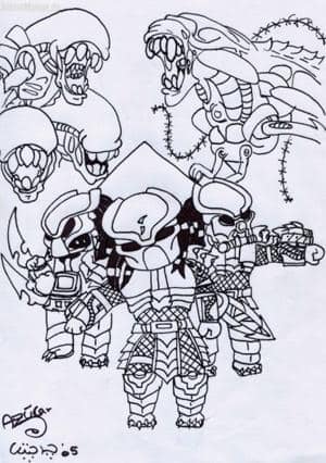 Dat AvP Ausmal Bildschen.. O.o