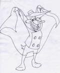 Darkwing Duck Outlines