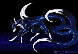 red eye - blue fox