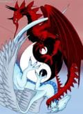 Ying & Yang Drachen