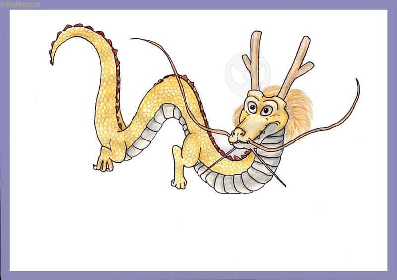 süßer Drache