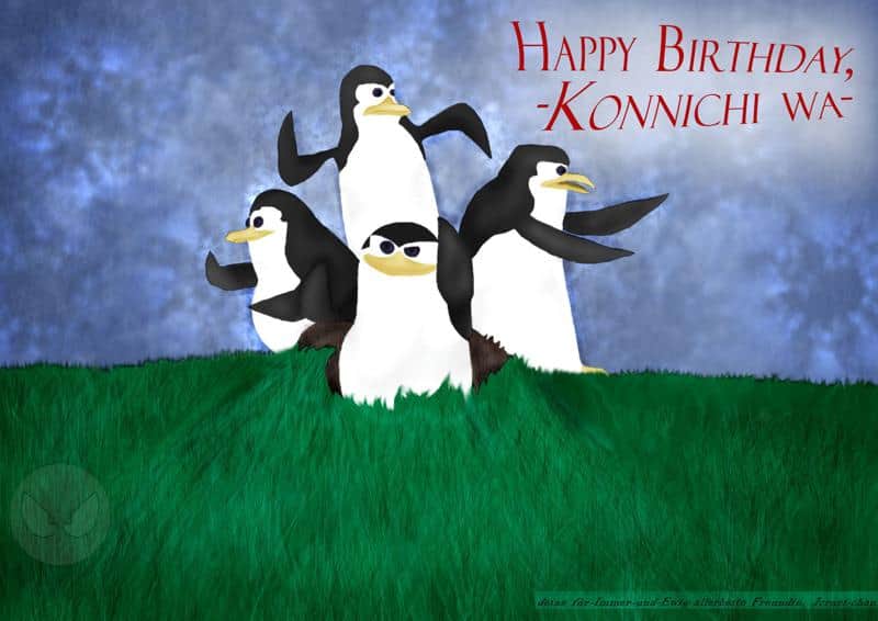 Happy Birthday -konnichiwa-