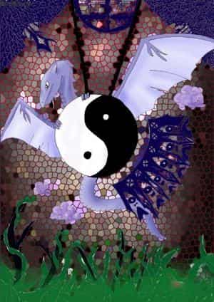 Yin Yang Drache